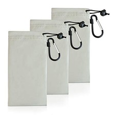 Cleaning Storage Glasses Pouch, Portable Sunglasses Case with Jd gray