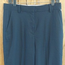 Tommy Hilfiger NWT TH Flex Women's Pants Size 10 Navy Blue Tapered Leg Twill