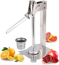Exprimidor manual de cítricos de alta resistencia y triturador de limón de acero inoxidable prensa de frutas triturado