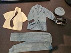Vintage 1973 Ken Doll United Airlines Pilot Outfit #7707 Mattel Uniform Set