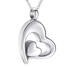 Heart Pendant Necklace Heart Charm Necklace Valentines Necklace for Women Girl