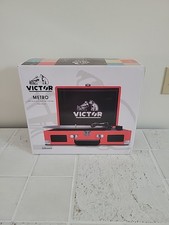 Victor Metro Dual Bluetooth Suitcase Turntable