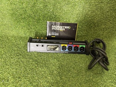 Monster Power - Computer Power Center PC1000 8 Outlet Surge Protector TESTED