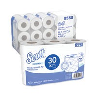 Image of Scott Control Toilet Tissue Standard Roll 3-Ply White (Pack of 30) 8558