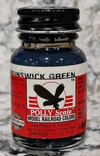 FLOQUIL POLLY SCALE RAILROAD COLORS MODEL PAINT 1 oz - PRR BRUNSWICK GREEN