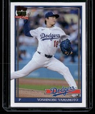 2026 Topps #T91-55 Yoshinobu Yamamoto 1991 Topps Baseball 35th Anniversary