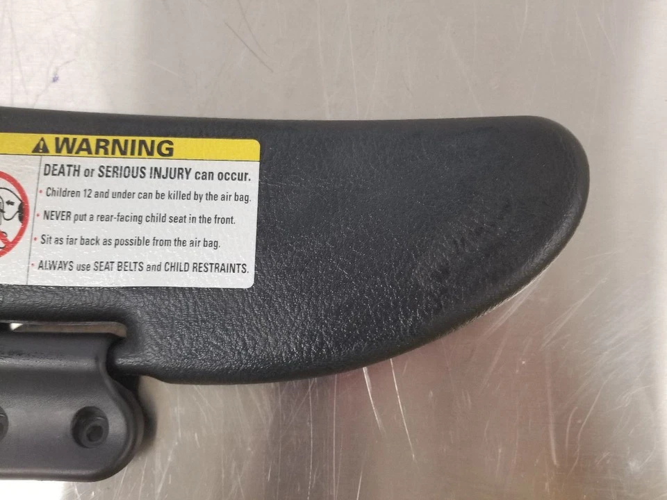 00 2000 BMW Z3 ROADSTER CONVERTIBLE VISERA SOLAR DERECHA PASAJERO NEGRO Foto 4 de 4