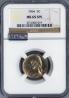 1964-P Jefferson Nickel — photo from another recent sale