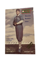 1992 RBI Regional Baseball Index Vol 1 No 1 Premier Edition Baseball Card Price 