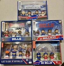 Buffalo Bills Fisher Price Little People- 2021-2025 Sealed Boxes - Rare!