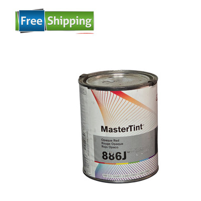 Cromax MasterTint 886J Opaque Red Toner Quart Axalta Automotive Paint Sealed