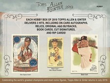 🔥2019 Topps Allen & Ginter BASE/MINI/INSERTS YOU PICK A CARD Complete Your Set!
