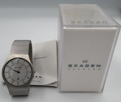 Skagen Denmark Silver Colored Mens Watch
