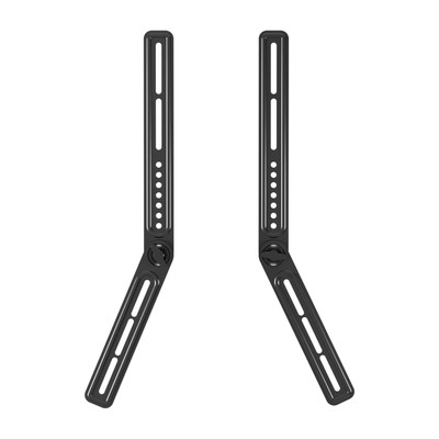 Universal Sound Bar Mounts Fits Most 23 to 65 Inch TVs Soundbar TV Mount Brac...