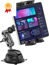 Tablet Mount for Truck, Car Holder Heavy Duty Super Suction Black