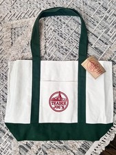 Trader Joe  s Canvas Tote Bag Green