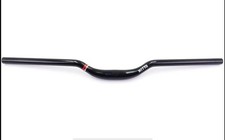 Nitto B809aa-ssb Riser Bar 31.8mm 73cm 8 Rise Aluminum Black