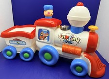 VTG 1985 Shelcore On Time Choo Choo Train & C...