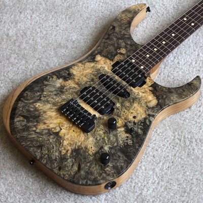 LsL XT4 Deluxe HSH Super Strat - 7.1lbs! - Gorgeous Buckeye Burl Top