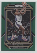 2023 Panini Prizm WNBA Green Prizm Nia Clouden #18 12n8