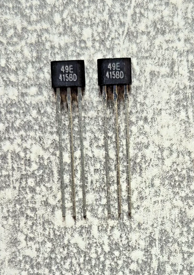 MARKENLOS Hall Effekt Sensor SS49E, 49E linear, Magnet, Holzer Effekt 4V-10V Menge Wählbar