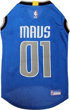 Pets First NBA DALLAS MAVERICKS DOG Jersey, X-Small X-Small, Dallas Mavericks 