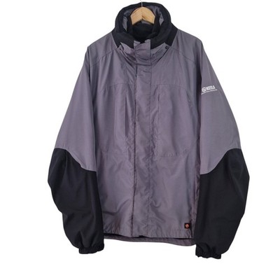 Keela 3 in 1 Jacket Mens XL Grey Black Waterproof Fleece Lined Outdoor Coat