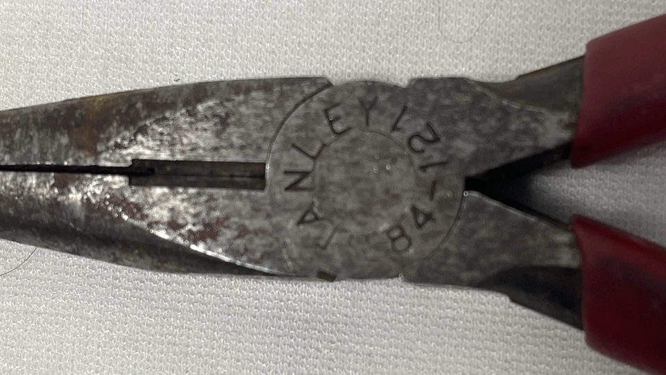 Alicates nariz aguja Stanley vintage 84-121 hechos en Japón Foto 2 de 4