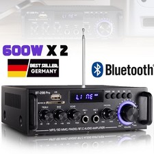 Bluetooth Mini Verstärker HiFi Power Audio Stereo Bass AMP USB MP3 FM Auto 1200W