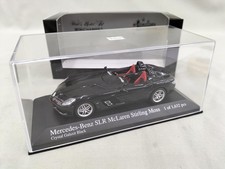 MINICHAMPS Black Metallic Mercedes-Benz SLR McLaren Stirling Moss 1/43 Minicar