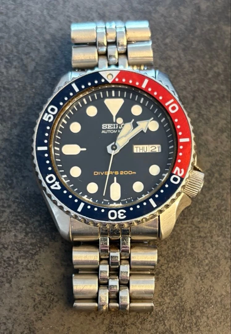 Seiko Diver's Blue Face Wristwatches for sale - eBay