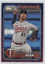 2024 Topps Series 1 Team Color Border Joe Ryan #175 1bg9