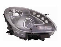Scheinwerfer Rechts FÜR Alfa Romeo Giulietta Ab 2010 Mit Schwarzem Rahmen Led