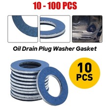 10-100 Fit Toyotalexusscion Oil Drain Plug Crush Washer Gasket 9043012031 Blue