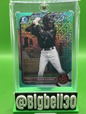 2022 Bowman - Chrome Prospects Alvin Guzman #BCP-18 Aqua Mojo Refractor /225...