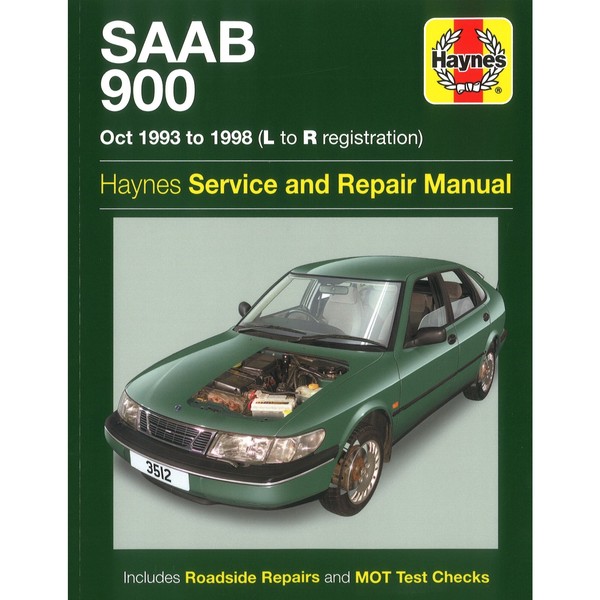 Saab 900 10.1993-1998 FließHeck Coupe 4-Zylinder Turbo Reparaturanleitung Haynes-image
