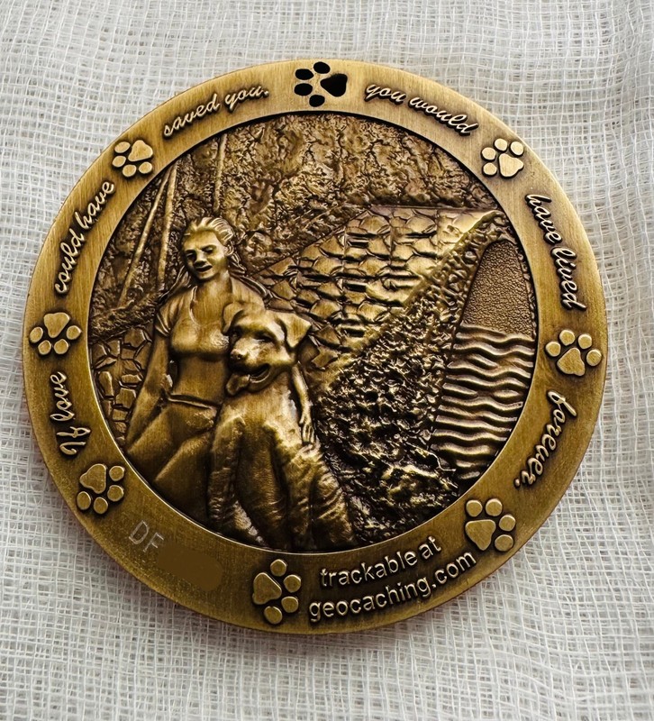 Rainbow Bridge Geocoin - Brand New and Unactivated