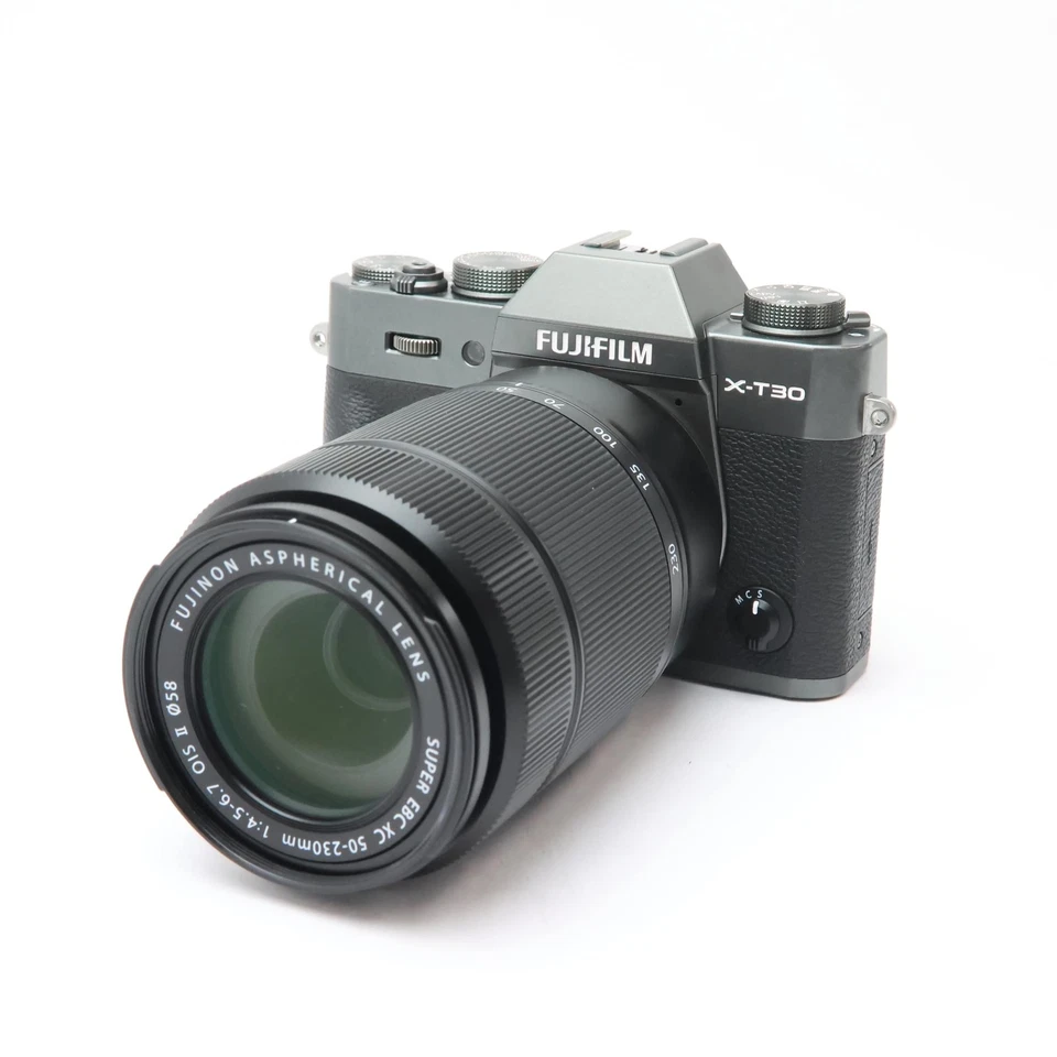 Fujifilm X-T30 Charcoal Silver + XC 15-45mm + 50-230mm II Lens Kit 2615 shots - Image 3 of 4