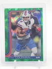 2025 Topps Chrome Football Green Lava Refractor Keon Coleman #BA-KC