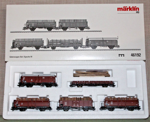 Märklin 46192  Güterwagen-Set Epoche III in OVP H0 Rarität | Condition: Neu