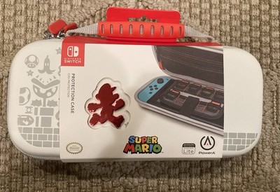 Nintendo Switch Super RUNNING Mario Travel Protection Padded Case PowerA NEW