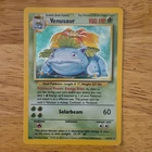 New ListingWizards Venusaur Pokémon Holo Rare Base Set 15/102 1999 English Mitsuhiro Arita