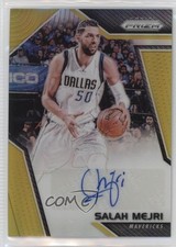 2017-18 Panini Prizm Signatures Gold Prizm 7/10 Salah Mejri #SG-SM Auto 7n6