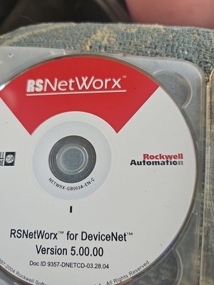 RSNETWORX For DeviceNet Version 5.50.00