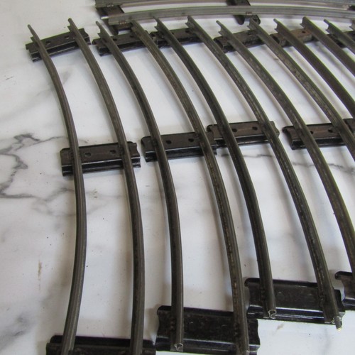 Hornby O Gauge Clockwork 2ft Curve Track Flat Sleepers x 12 lot 1 - Picture 2 of 5
