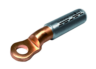 Kalitec AL CU compression cable lug 500 mm² M16 blank aluminium copper cable lug