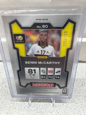 2026 Panini Prizm FIFA World Cup #80 Benni McCarthy SouthAfrica