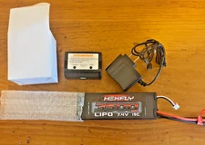 REDCAT RACING TORNADO EPX PRO STOCK  LIPO 3500 MAh 7.4V 15C with trickle Charger