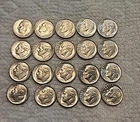 1957 & 1958 Roosevelt Dimes All Uncirculated (20 Total)