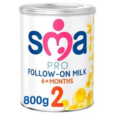 SMA Pro 2 Follow-on Milk Powder, 6 mths+ 800g